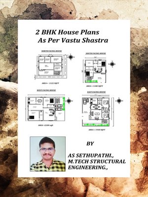cover image of 2 BHK House Plans As Per Vastu Shatra